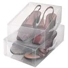 Batų dėžės Top Class Ordinett 2gab./34x21x13cm permatomos