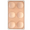 Aptel Orion Silikoninė Kepimo Forma 28x16,5 cm Pusiau Sferinė Bežinė