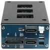 Aptel JOUJYE Backplane JJ-N-29SS15 fuer 2 SATA SAS I II III HDD/SSD 6,4cm/2,5Zoll bis 12Gbps Inklusive Einbauwinkel fuer 5,25Zoll Bay