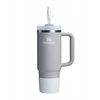Stanley Protective cover and straw caps 2 pcs. set for thermal mugs 0.89L/0.59L The Quencher Boot + Straw Topper light baltas