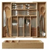Aptel Ištraukiamas stalo įrankių organizatorius VARIO, 53 x 33-43 cm, bambukas