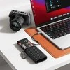 Atminties Kortelių Skaitytuvas - Ulanzi MCR-01 CF Express Type-A SD Micro SD SIM USB-C 3.0