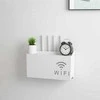 Aptel Sieninė lentyna Wi-Fi maršrutizatoriui (Balta)