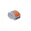 Aptel Els Elektrotechnika ZU-403 Greito sujungimo jungtis, universali jungtis 3x0,08-4mm, 1 vnt. ZU-403