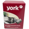 York Steel Cleaning Scrubbers With Soap 6pcs
