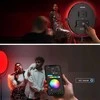 „Neewer“ žiedinė lemputė, apvali, LED, su kraštais apšviesta, RGB „Bluetooth“ vlog lempa, 65 W, 18 colių, 14 mm, 16 mm / Gr18c