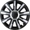 Leoplast Ratų gaubtas 1 vnt. Mirage, juodas ir sidabrinis 14"