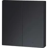 Aqara zigbee bevielis 2 mygtukų jungiklis aqara H1 DOUBLE ROCKER pilkas (WRS-R02G)