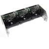 aqua computer aqua kompiuterio montavimo skydelis poweradjust 2/3 ir rašalo blokui, šlifuotas nerūdijantis plienas