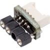 „Aqua Computer“ adapteris RGBpx komponentams į 3 kontaktų RGB jungtį (5VDG, 5V)