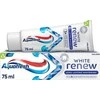 Aquafresh Baltas Renew ilgalaikė balinanti dantų pasta su fluoru 75ml