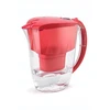 Vandens filtravimo ąsotis AQUAPHOR Jasper 2.8L, raudonas su 2x filtrais