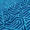 AquaWave AQUAWAVE pikniko antklodė 140x170cm ALADEEN geometrinė mėlyna