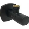 Arco Kampinis ventilis A-80, juodas matinis 1/2"X1/2"