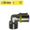 Arco Alkūnė 873420A presuojama, 20×2.00-3/4″, išorinis sriegis