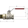 Ventilis išard. 1 v/i ilga rank. 754205 ARCO SENA