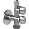 Arco Combi Mac kampinis vožtuvas be 1 / 2 "x3 / 8" x3 / 4 "veržlė (COMB5MAC)