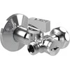 Arco Dvejopo kampo vožtuvas su filtru be 1 / 2 "x3 / 8" x3 / 4 "veržlės (DUR29)