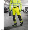 Darbo kelnės Ardon Hi-viz Signal, juoda/geltona, 54