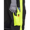 Darbo kelnės Ardon, juoda/geltona, poliesteris, XL dydis