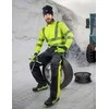 Darbo kelnės Ardon, juoda/geltona, poliesteris, XXL dydis