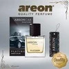 AREON Car Perfume Platinum, purškiamas oro gaiviklis, 50 ml
