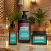 Set Arganicare: Argan Oil & Sviestmedžių aliejumi Hair Šampūnas Repairing & Moisturising, 400 ml + Argan Oil & Sviestmedžių aliejumi Hair Serum Reparative, 100 ml + Argan Oil & Sviestmedžių aliejumi Hair Treatment Kreminis Mask Repair Moisturizing, 500 ml