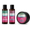 Set Arganicare: Keratin Hair Conditioner maitininantis & Strengthening, 100 ml + Keratin Hair Šampūnas Repairing & maitininantis, 100 ml + Keratin Hair Treatment Kreminis Mask maitininantis & Repairing, 100 ml