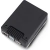 Argon40 Argon NEO 5 M.2 NVMe PCIe dėklas, skirtas Raspberry Pi 5 - su ventiliatoriumi ir radiatoriumi - aliuminis - juodas