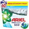 Skalbimo kapsulės Ariel Winter Dream, 60 vnt.