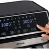 Gruzdintuvė Ariete 4625/00 Air Fryer Dual 9 l juoda-sidabrinė