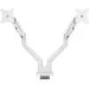 Laikiklis Arozzi Desk Mount | Neo Duo - Gas Spring Monitorius Arm AZ-ALZARE-NEO-DUO-WT | Tilt, Swivel, Rotation | Maximum weight (capacity) 9kg | Baltas