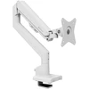Laikiklis Arozzi Desk Mount | Neo Single - Gas Spring Monitorius Arm AZ-ALZARE-NEO-WT | Tilt, Swivel, Rotation | Maximum weight (capacity) 9kg | Baltas