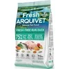 ARQUIVET Šviežia antiena su vandenyno žuvimi - pusiau drėgnas šunų maistas - 2,5kg