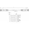 ART KABSI AL-OEM-299Y ART PATCHCORD UTP 5e 0,5m geltonas oem