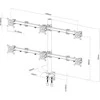 ART RAMM L-06 ART Stalinis laikiklis L-06 UNIVERSAL skirtas 6xLCD MONITORIUS 13-20 premium serijai