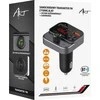 ART transmiter FM bluetooth 5.0 + USB A QC3.0 + Typ C (total 30W) FM-84B juodas
