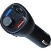 ART transmiter FM bluetooth 5.0 + USB A QC3.0 + Typ C (total 30W) FM-73 juodas