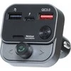 ART transmiter FM bluetooth 5.0 + USB A QC3.0 + Typ C (total 30W) FM-84B juodas