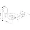 Laikiklis ART RAMG G-04B ART Holder to speakers tighten G-04 juodas 25kg 2vnt.