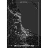 Art-Map Dekoratyvinis plakatas - Gdanskas, Gdynė, Sopt