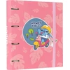 Disney Stitch – A4 segtuvas (4 žiedai, elastinė juosta)