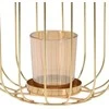 Art-Pol Home Styling Collection Žibintas žvakidė auksinis 21,5 cm