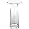 Mondeks Mondex SERENITE Wazon su kołnierzem 14,5x14,5x25 cm permatomas