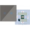 Art SMART LIGHT SWITCH WIFI dvigubai pilka ART oem