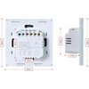 Art SMART LIGHT SWITCH WIFI dvigubai pilka ART oem