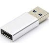 Adapteris USB A 3.0 to USB C ART C12 OTG juodas