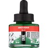 Akrilinė rašalo flakonas Amsterdam 30ml tamsiai žalias permanentinis