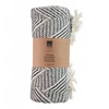 Articasa Arti Casa - Herringbone Cotton Blanket 130x170 cm (Juodas / Baltas)