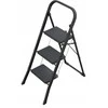 Hailo Folding step bench K44 StandardLine / steel / 3 steps, safety handle / juodas